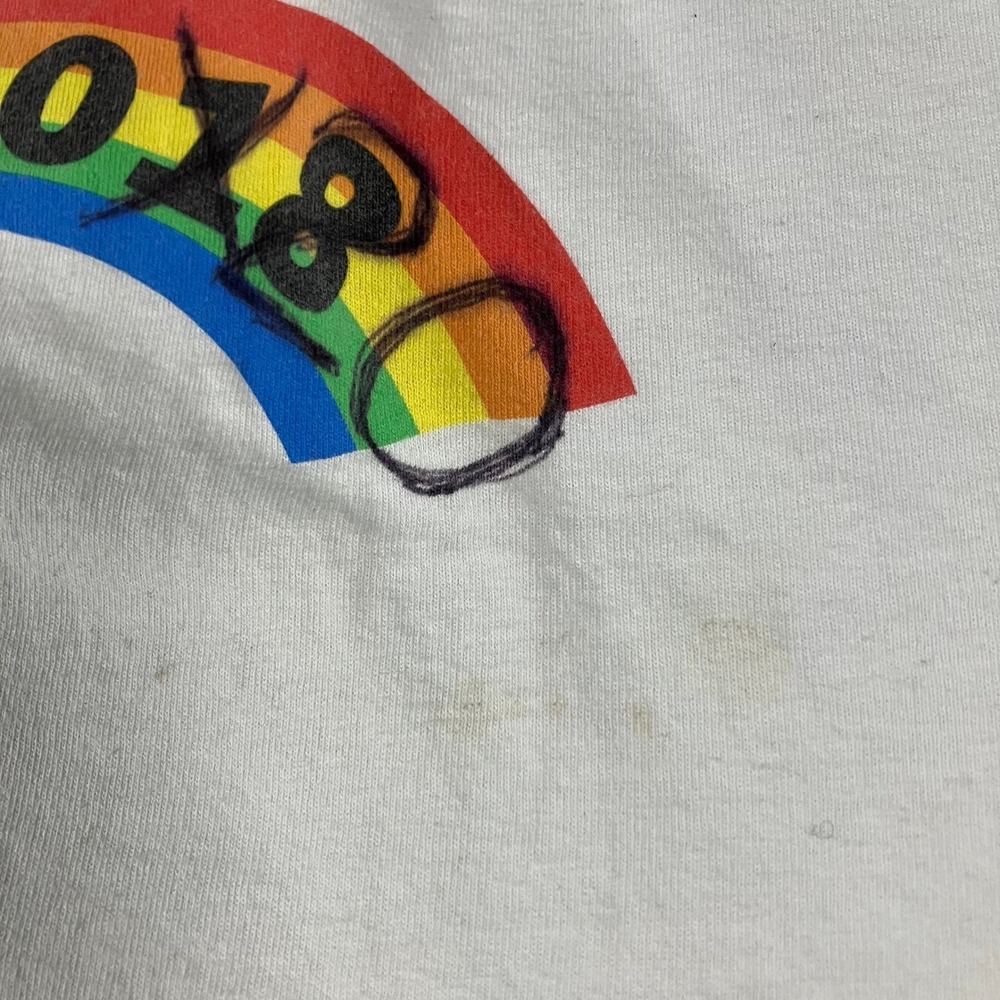 Dillon Francis Merch Shirt Xl F 2018 2020 Rainbow White Long Sleeve Edm Music View 5